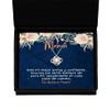 Collar para mama | Eres mi mejor amiga y confidente en cada paso del camino - Regalo para madres nudo de amor de color oro view 1