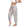 Aflyko Women Dance Pants Turkish Mandala Boho Trousers Yoga Sweatpants High-Waisted Workout Pants XL view 3