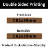 12 Pack Miaozhun 7.62x39mm Magazine Marking Bands 7.62x39 Magazine Caliber Identification(Coyote Brown-Black) view 2