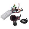 Alomejor Electric Scooter Controller with Round Colorful Thumb Throttle LH100 LCD Panel for 500W Motors 48V 60V view 1