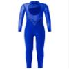 Oyolan Kids Girls Rhinestones Long Sleeves Full Body Jumpsuit Romper Leotard Unitard for Ballet Dance Gymnastics Royal Blue 6 Years view 2