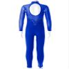 Oyolan Kids Girls Rhinestones Long Sleeves Full Body Jumpsuit Romper Leotard Unitard for Ballet Dance Gymnastics Royal Blue 6 Years view 4