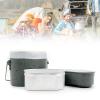 VBESTLIFE Multifunction German Mess Tin, Aluminium Alloy Portable Lunch Box for Outdoor Camping view 2