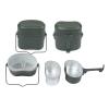 VBESTLIFE Multifunction German Mess Tin, Aluminium Alloy Portable Lunch Box for Outdoor Camping view 4
