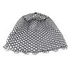 Keenso Replacement Fishing Net Deepened Soft Flexible Rubber Fishing Landing Mesh for Angler Black view 1