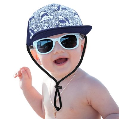 Kids Baseball Hat Visor, Toddler Boy Girl Sun Protection Hat Cotton Hats,Sun Hat for Baby Little Girls Boys Children (6-24 Months)