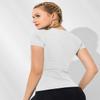 Loovoo Seamless Short Sleeve Workout Shirts for Women, Quick Dry Slim Fit with Thumb Hole T-Shirt Running Yoga Gym Workout Top view 4
