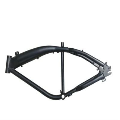 Bicycle Gas Frame 3.4L, Fuel Tank Built in 3.4L Felt Faker Frame - Black Color Motorized Gas Bicycle Frame