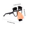 Cagemoga 24 Pcs Funny Disguise Glasses with Big Nose Novelty Disguise Eyeglasses with Eyebrows and Mustache for Halloween Cosplay Birthday Party Supplies view 2