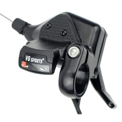 VG SPORTS MTB Bike Shifter Levers, 10 Speed Right Lever Shifter with Gear Indicator