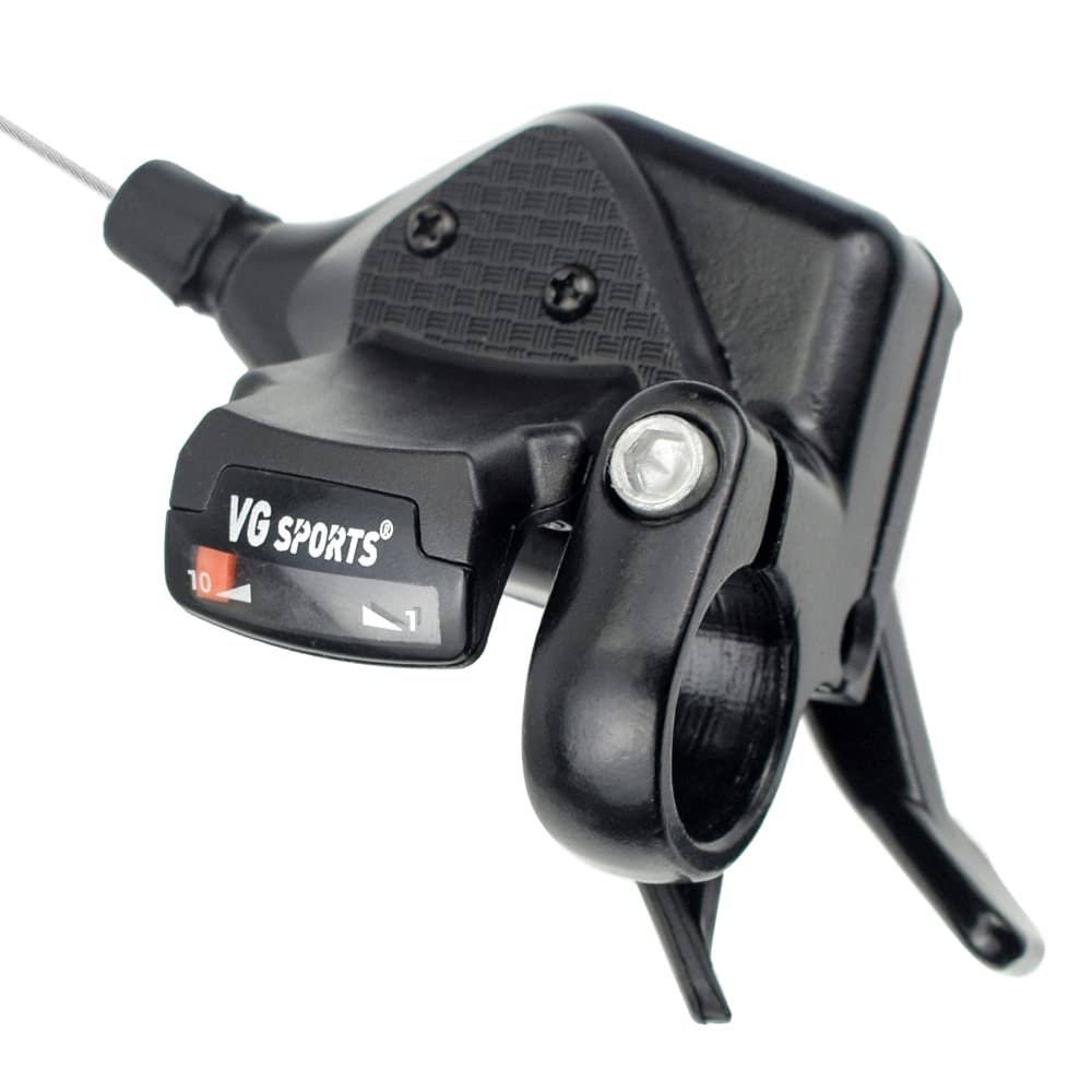 VG SPORTS MTB Bike Shifter Levers, 10 Speed Right Lever Shifter with Gear Indicator
