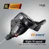 VG SPORTS MTB Bike Shifter Levers, 10 Speed Right Lever Shifter with Gear Indicator view 2
