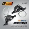 VG SPORTS MTB Bike Shifter Levers, 3x10 30Speed Left Right Lever Shifter Kits with Gear Indicator view 2