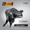 VG SPORTS MTB Bike Shifter Levers, 2 Speed Left Lever Shifter with Gear Indicator view 2