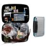 Dr.Fish Fly Tying Kit with 1 Medium Fly Fishing Box, Holds 216 Flies, 6.1 * 4.2 * 1.4" view 1