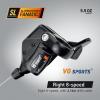 VG SPORTS MTB Bike Shifter Levers, 8 Speed Right Lever Shifter with Gear Indicator view 2