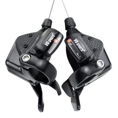 VG SPORTS MTB Bike Shifter Levers, 2x10 20Speed Left Right Lever Shifter Kits with Gear Indicator