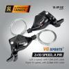 VG SPORTS MTB Bike Shifter Levers, 2x10 20Speed Left Right Lever Shifter Kits with Gear Indicator view 2