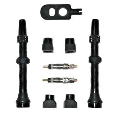 Black Ox Tubeless 40mm Valve Stem Kit Black
