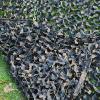 Black Camouflage Netting Army Camo Net, Jungle Camo Tarp Shade Net Outdoor Sunscreen Mesh Awning Children Car Tent Theme Party Big Point, Various Sizes Camo Net For Camping ( Size : 6x10m (19.69x32.8F view 3