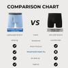 BAMBOO COOL BreezeBoo Men's Ultra Breathable Underwear Mesh Boxer Briefs with Lightwight Wasitband,No Ride Up,Multipack view 4
