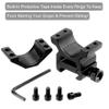 LONSEL 1'' Picatinny Scope Rings, 2Pcs Medium Profile 1 Inch Scope Ring Mounts for Picatinny Rail view 3