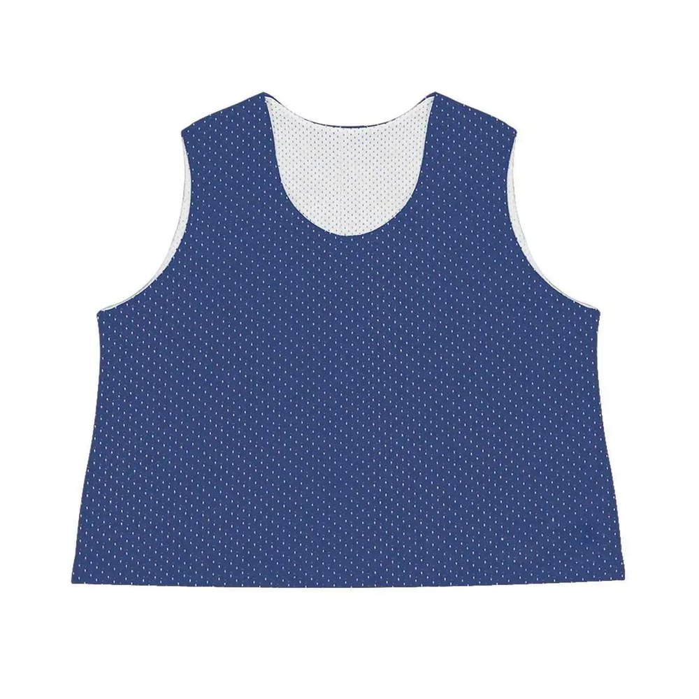 C2 Rev Mesh Youth Pinnie - SMALL/MED - RY/WH