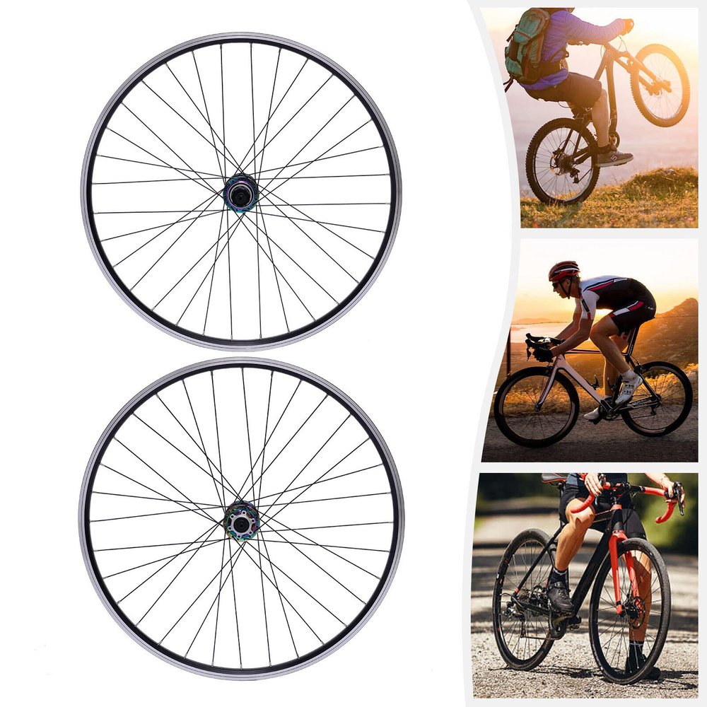 29" MTB Bike Front Rear Wheel Set Quick Release Aluminum Alloy Disc Brake Rim MTB Mountain Bike Wheel Hub for 7-11 Speed Cassette