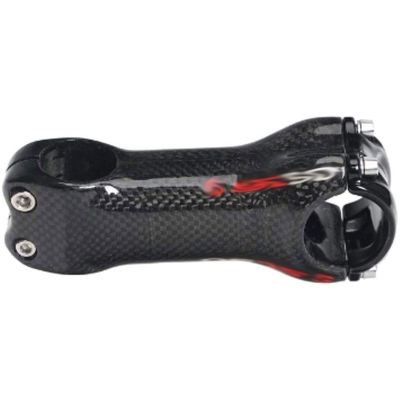 ZECHAO 3K Carbon Bike Stem,31.8mm Carbon Fiber Riser 70-130mm Bike Stem Mountain Bike Short Handlebar Stems Road Bike 6/17 Degrees Stems Bike Stem (Color : 17, Size : 130mm)