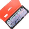 DJC Bike Chain 12 Speed for Road Bike MTB Mountain with Quick Link YBN for Shimano Sram System and KMC view 1