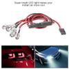 Pilipane 4PCS Personally Constructed RC LED Light Kits, 5mm Headlights/Taillight Kit RC Accessory LED Lights for 1/10 Model Drift Car, view 4