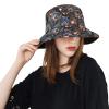 Gift for Rottweiler Lover/Dog Mom, Rottweiler Print Bucket Hats Outdoor Sun Hat Fisherman Cap for Women Men view 2