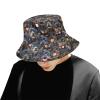 Gift for Rottweiler Lover/Dog Mom, Rottweiler Print Bucket Hats Outdoor Sun Hat Fisherman Cap for Women Men view 4