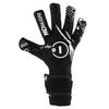 N1 Goalkeeper gloves Zeus UGT+. Football Gloves Ultralight with Hybrid Roll-Negative Cut and German Latex UGT+ Palm.Soccer Goalie Gloves Ultra Fitted for Adults. Black Color. Size 7 view 1