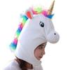 BEESUM 2023 Cute Unicorn Head Mask Plush Animal Horse Adult Hat Adult Halloween Christmas Party Costume view 1