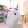 BEESUM 2023 Cute Unicorn Head Mask Plush Animal Horse Adult Hat Adult Halloween Christmas Party Costume view 4