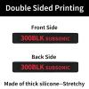12 Pack Miaozhun 300 BLK Subsonic Magazine Marking Bands .300 Blackout Subsonic Magazine Caliber Identification(Black-Red) view 2