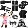 Honoson 7 Pcs Volleyball Training Equipment Aid for Practice,Black,Boys view 1