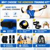 Honoson 7 Pcs Volleyball Training Equipment Aid for Practice,Black,Boys view 4