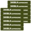 12 Pack Miaozhun 300 BLK Supersonic Magazine Marking Bands .300 Blackout Supersonic Magazine Caliber Identification(Army Green-White) view 3