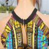 RaanPahMuang Girls Light Sleeveless Dashiki Dance Show Cotton Frill Angel Shirt, 15 Months-24 Months, Sky Blue view 4