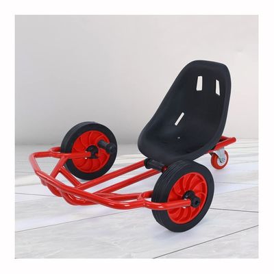 Kids Sports Toy Tricycle, Kindergarten Early Education Center Balance and Coordination Physical Fitness Training Hand Bike (Color : Red)