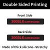 12 Pack Miaozhun 300 BLK Supersonic Magazine Marking Bands .300 Blackout Supersonic Magazine Caliber Identification(Black-Red) view 2