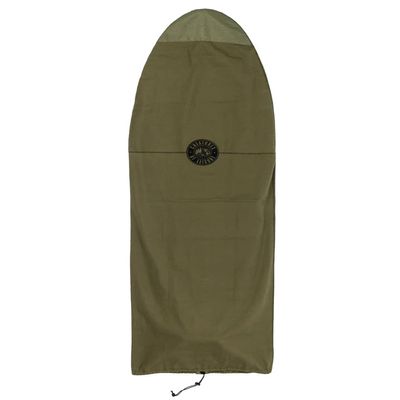 Creatures of Leisure Hardwear Board Sox, Heavy Duty Canvas, Weather-resistant, Diamond Tech 2.0, Barrel Lock Drawstring Closure, Military, 6'7"