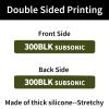 12 Pack Miaozhun 300 BLK Subsonic Magazine Marking Bands .300 Blackout Subsonic Magazine Caliber Identification(Army Green-White) view 2