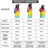 64oz Water Bottle with Paracord Handle &Carrier Bag &Silicone Boot,Straw Spout Flip Lids,Half Gallon Double Wall Vacuum Stainless Steel Insulated Jug with Sleeve,Leakproof Keep Cold & Hot view 2