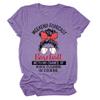 ARTECE Weekend Forecast Baseball With No Chance Of House Cleaning Shirt Women Funny Baseball Mom Tee Tops Baseball Lover Gift Purple view 1