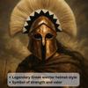 ACTIVE INDUSTRIES Copper Coated Greek Corinthian Helmet With Plume Greek Hoplite Medieval Armor Wearable Helmet Halloween Costume view 2