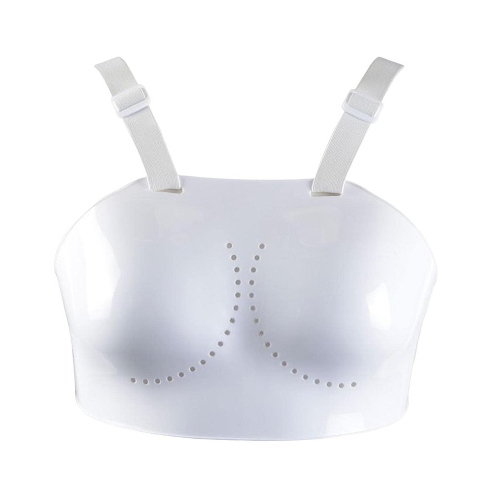 DYNWAVE Shield Breast Protector Equipment Karate Unisex Kids Fencing Sports Guard for Baseball MMA Sparring Training Sanda Kickboxing, Women S 86-89cm