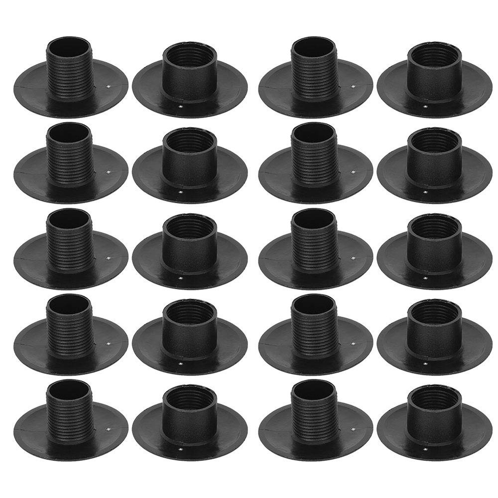 Foosball Bearings, 10 Set Table Foosball Bushings Plastic Lightweight Foosball Table Replacement Parts Table Soccer Game Bearing